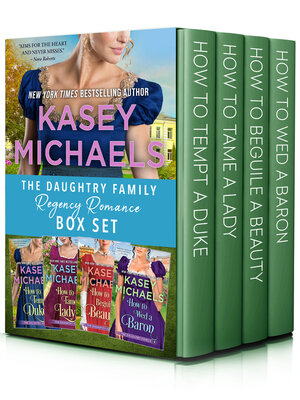 cover image of The Daughtry Family Regency Romance Box Set